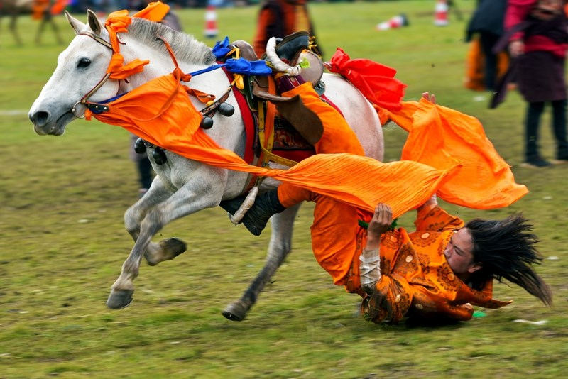 Horse Racing Festival in Litang